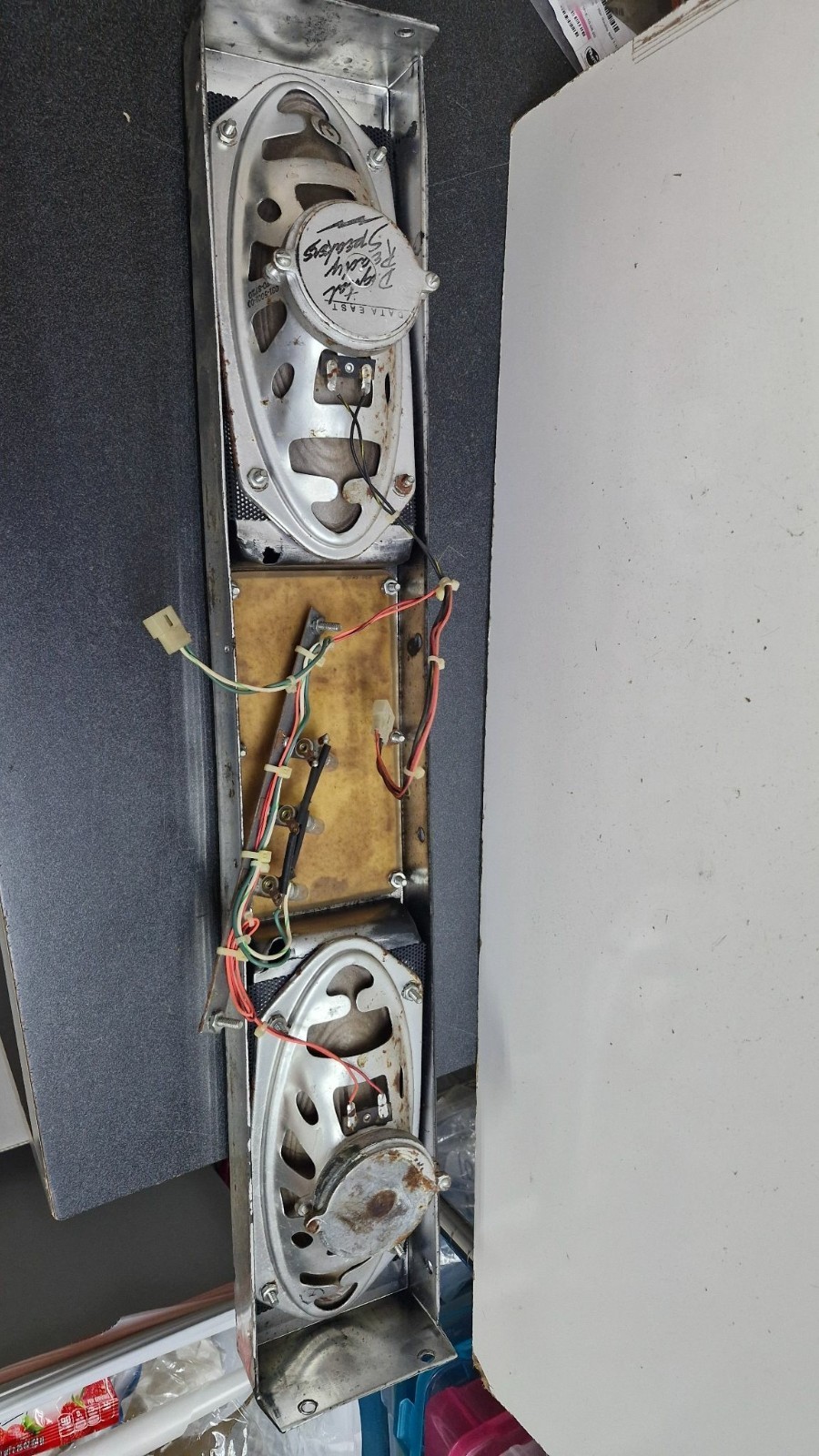 DATA EAST Pinball Machine USED Speaker Panel - Plastic