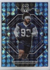 2023 Panini Mosaic Rookies Reactive Blue Prizm Viliami Fehoko Jr #375 1ir6