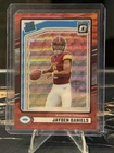 2024 Panini Donruss - Rated Rookie Jayden Daniels #389 Optic Preview Red Wave