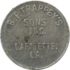 Lafayette Louisiana LA Trappey's & Sons Inc Hot Sauce Tabasco McIlhenny $1 Token