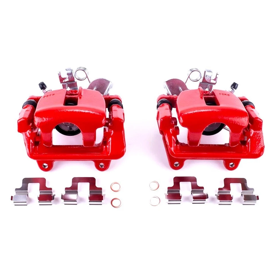 PowerStop S3414 Brake Calipers For Audi A4 Quattro 2005-2009 Rear Foto 2 de 4