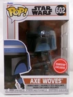 Funko Pop! 602 Axe Woves Star Wars The Mandalorian Gamestop Exclusive