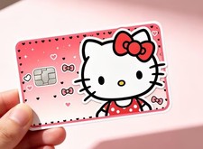 Sanrio Hello Kitty Credit Card Debit Cover Sticker Skin