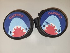 Cosatto Supa Stroller Front Wheels X2 Blue Shark Replacement Spare Parts 