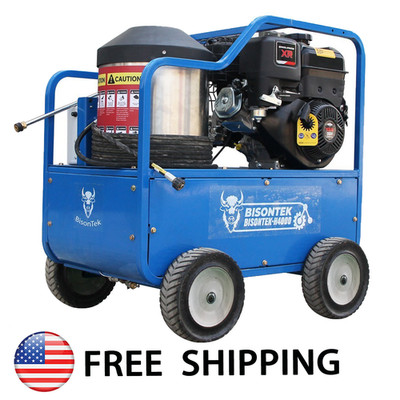 Free Shipping, 4000PSI 4GPM Hot Water High-Pressure Washer B&S 13.5HP Gasoline