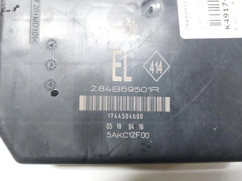 284B69501R SCATOLA FUSIBILI RENAULT KADJAR (HA-HL) 1.5 DCI 8V AUT 110CV 2016 5P  - Immagine 3 di 3