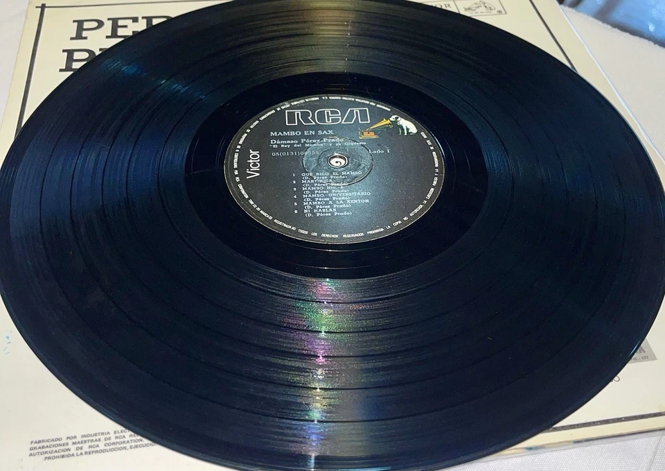 Perez Prado And His Orchestra ‎– Mambo En Sax - RCA Colombia - Image 4 of 4