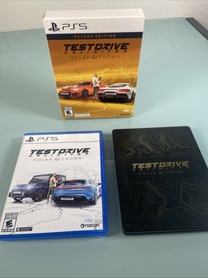 TEST DRIVE UNLIMITED SOLAR CROWN DELUXE EDITION !!NO GAME!! READ Box Only