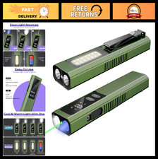 4-in-1 EDC Flashlight - Slim Magnetic Pocket Light, High Lumens, Green  UV Beam