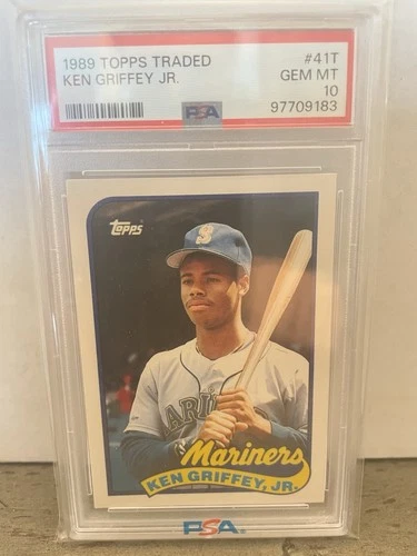 1989 Topps Traded - Ken Griffey Jr #41T PSA 10