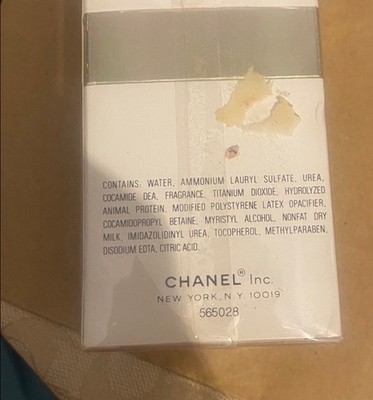 CHANEL No 5 Velvet Milk Bath New Boxed Cellophane Sealed 7 Oz | eBay