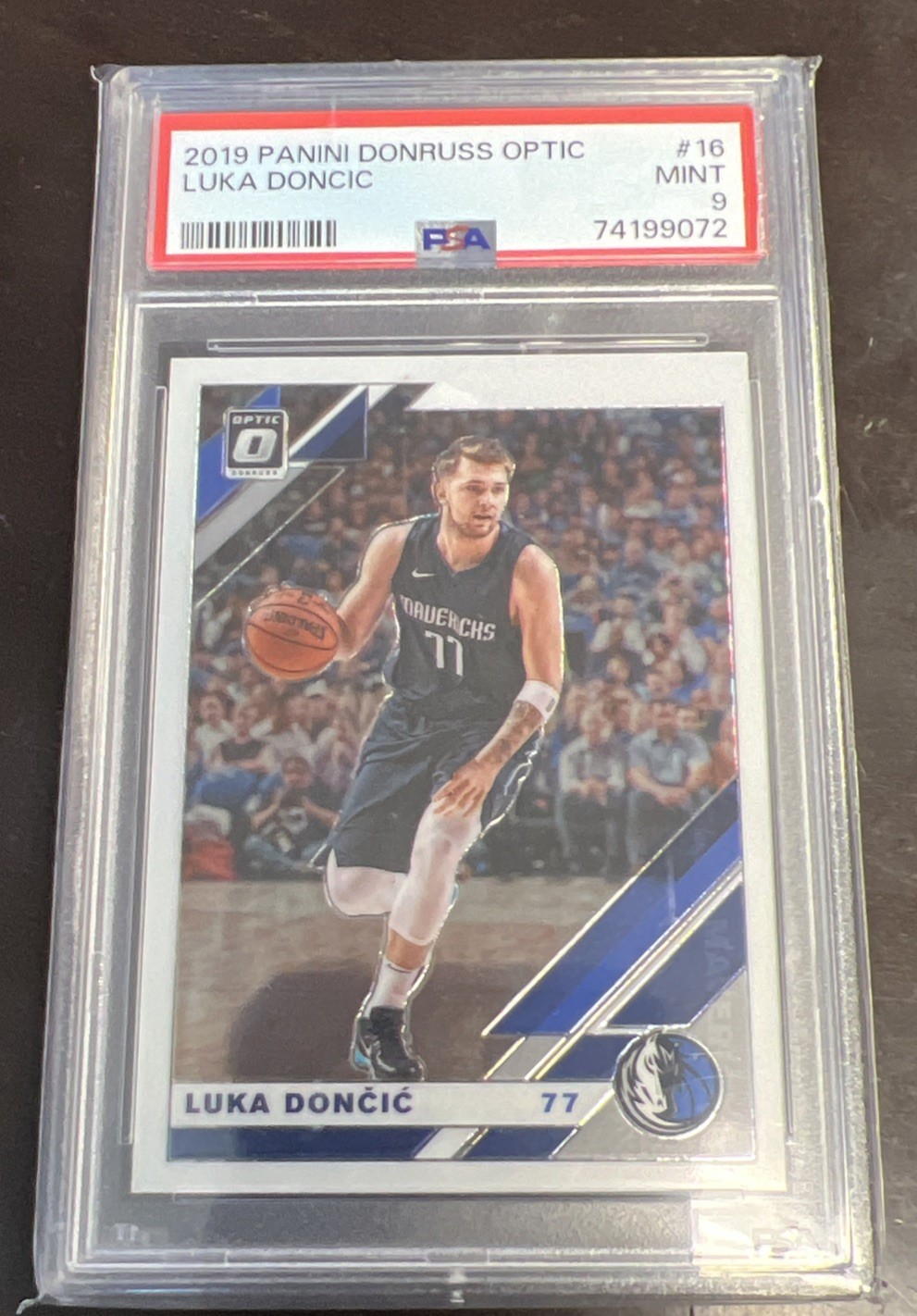 🔥💎2019 Panini Donruss Optic #16 Luka Doncic Mint PSA 9 🔥💎