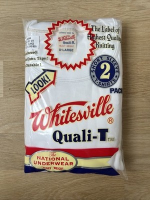 Whitesville T-Shirt - 2-Pack - X-Large - White