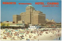 ATLANTIC CITY NJ Resorts International Casino Hotel Vtg