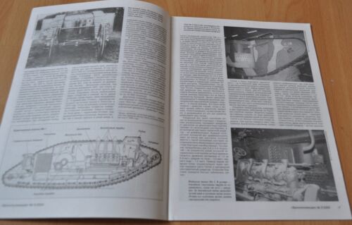5/00 English heavy tanks of the First World War Armor Book - Picture 3 of 9