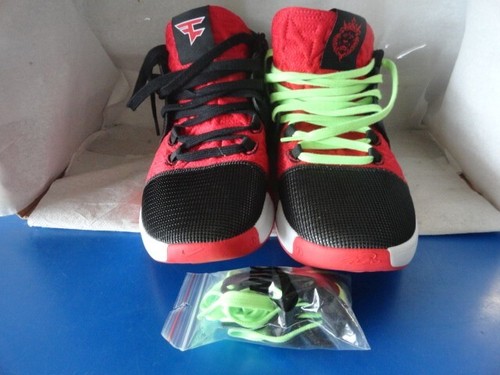 Size 10 - Nike FaZe Clan x LeBron Witness 8 Bred - Picture 6 of 11