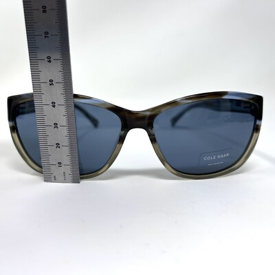 COLE HAAN Sunglasses CH 614 Teal Horn Fade Frames 58 [] 14  display picture 1