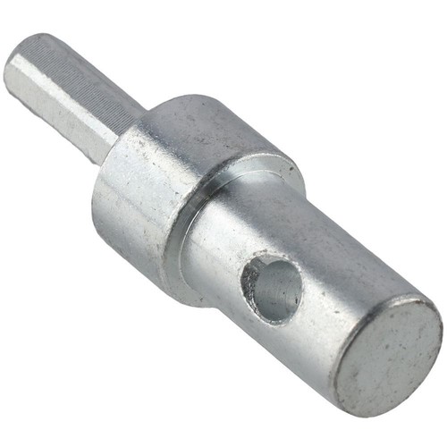 Napkery 3/4" Interface Ice Drill Bit Adapter - Stainless Steel Hex Shank, Fits Corded & Cordless Drills For Ice Fishing