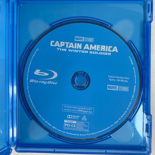 Marvel Captain America: The Winter Soldier (Blu-ray, 2014) Chris Evans - Picture 6 of 12