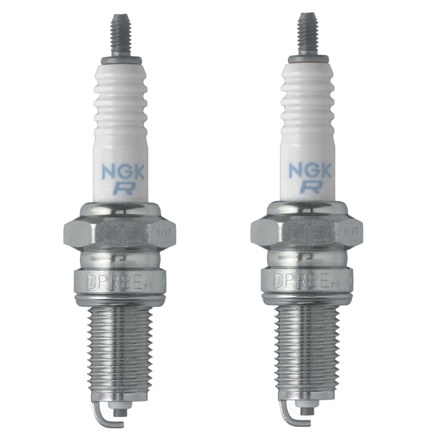 NGK Standard Spark Plug Set 2 Pieces DPR7EA-9 For Suzuki VL1500 Intruder