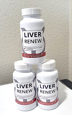 Liver Renew Capsules, Vegan Dietary Supplement (60 Capsules) Exp 06/2026 - NEW