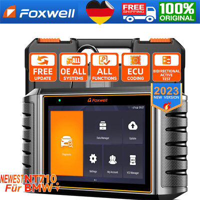 FOXWELL NT710 Fit Für BMW Profi KFZ Auto OBD2 Scanner Diagnosegerät ECU Coding