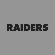 Las Vegas Raiders 2 NFL Team Pro Sports Vinyl Sticker Decal Car Window Wall