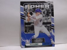 2021 Panini Absolute Power Green Pete Alonso #PO-7