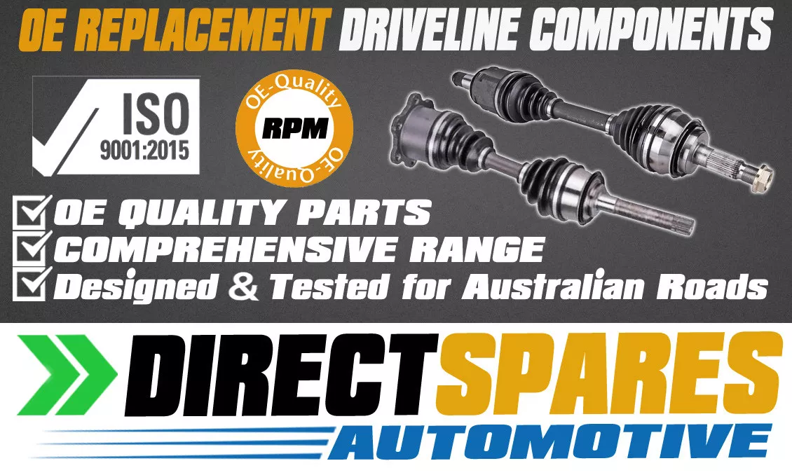 Holden Rodeo RA 4WD TFS77 3.0L Turbo Diesel AUTO CV Joint Drive Shaft LEFT LH