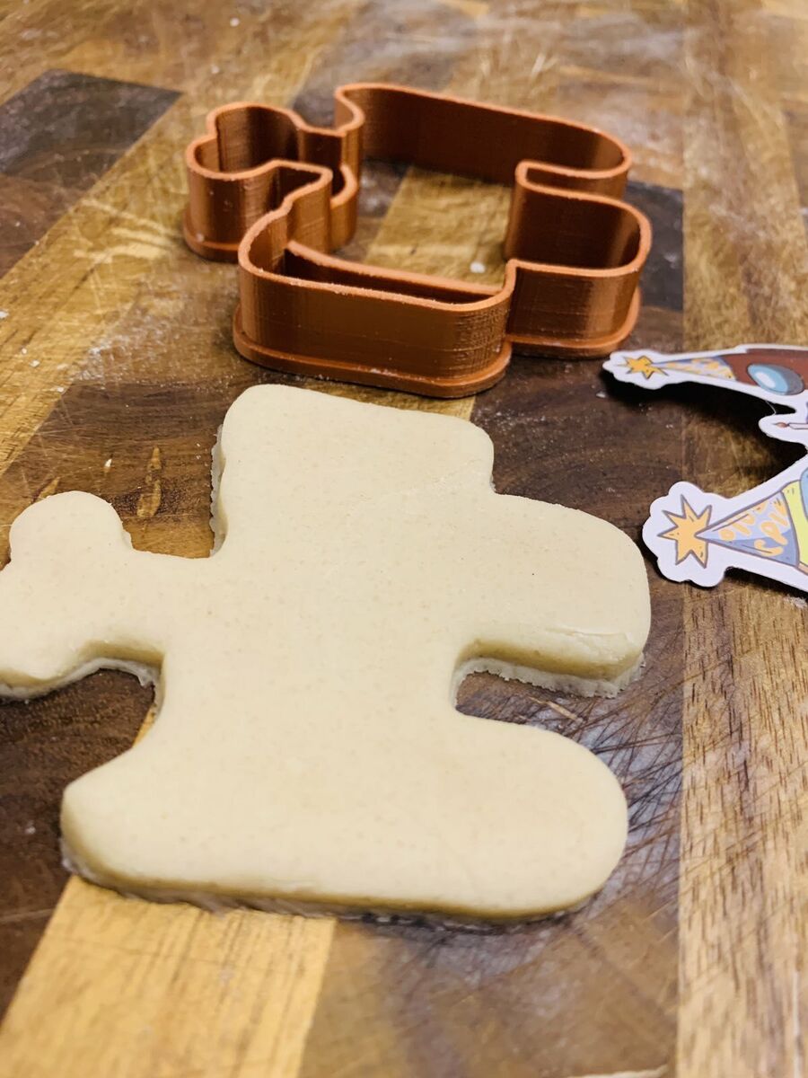 Crewmate. Among Us Cookie Cutter. Astronaut Gamer Cookie Cutter