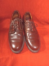 Johnston  Murphy Men's Brown Leather Lace Up dress Shoes US SZ 10.5 EUR 44 U