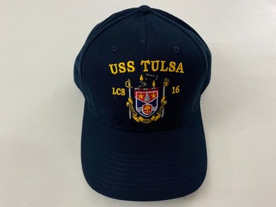 The Corps USS Tulsa LCS 16 Plankowner Blue Baseball Cap One Size 