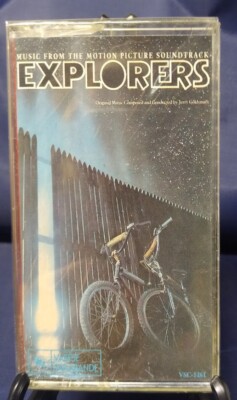 EXPLORERS Soundtrack - Rare Varese Sarabande cassette - NEW, SEALED!