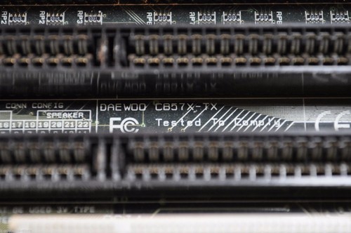 DAEWOO CB57X-TX Super Socket 7 ATX Motherboard, PS/2 Connectors, SD ram, Edo Ram - Picture 6 of 8