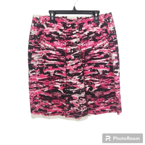 {Cédric Charlier} Ikram Paint Print Cotton Skirt