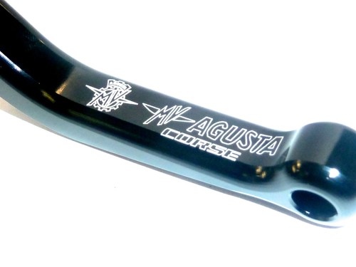 MV AGUSTA Dragster 800 RR 2014-16 SHORT BLACK BRAKE CLUTCH LEVERS ROAD RACE S6ZB - Picture 8 of 9