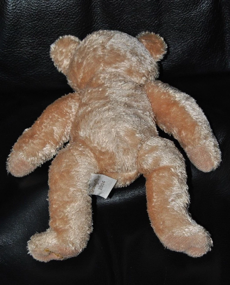 Peluche Doudou Ours DOUGLAS 2004 Beige Brun 25 Cm TTBE - Photo 3/3