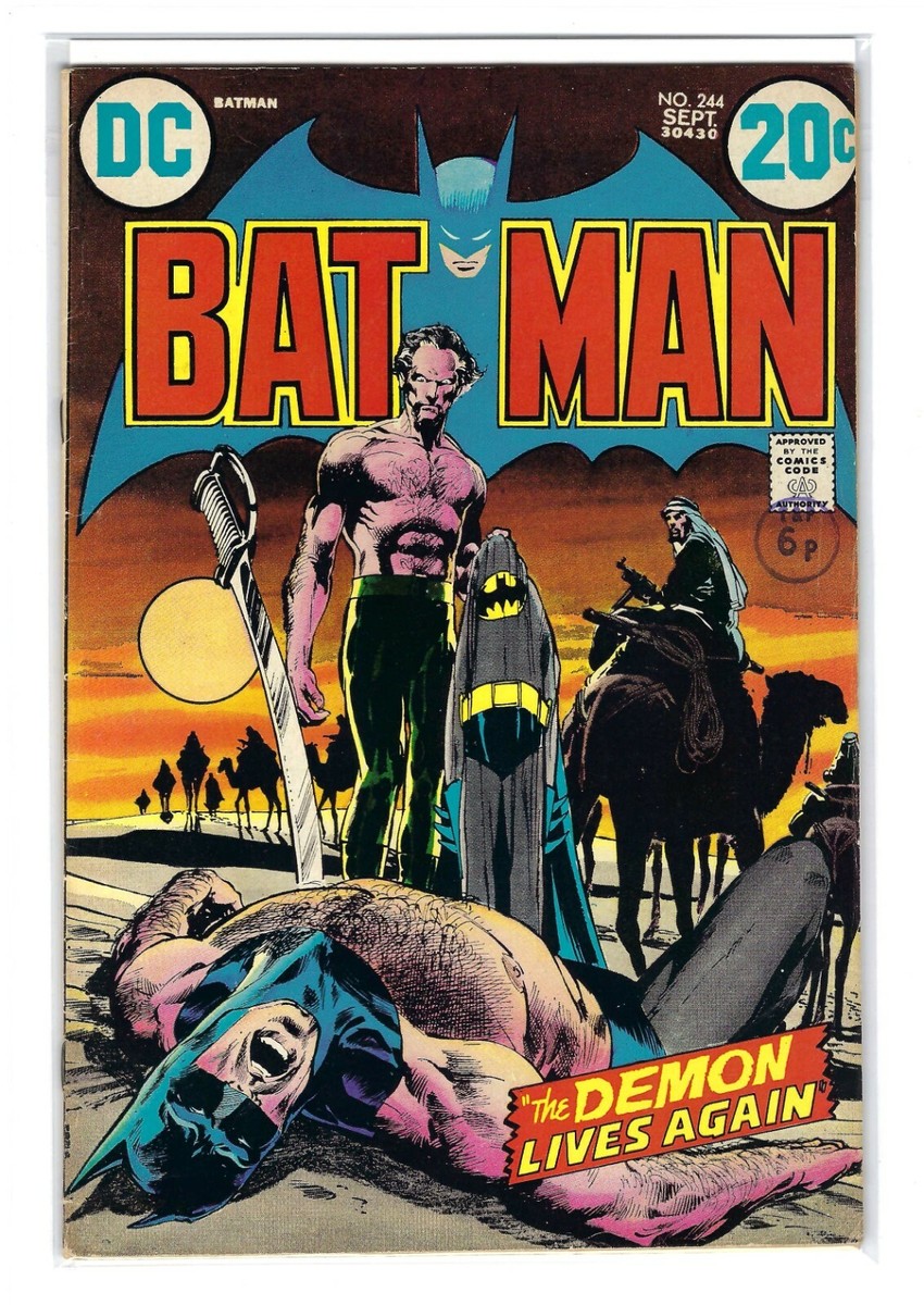 1940 SERIES) DC COMICS BATMAN #244 RA'S AL GHUL & TALIA - NEAL