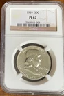 1959 FRANKLIN HALF DOLLAR 50C ~ NGC PF 67 ~ SILVER