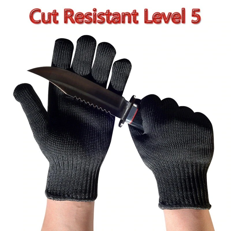Anti Cut Knife Proof Steel Yarn Fish Fillet Filleting Butcher Gloves Work Safe
Opens in a new window