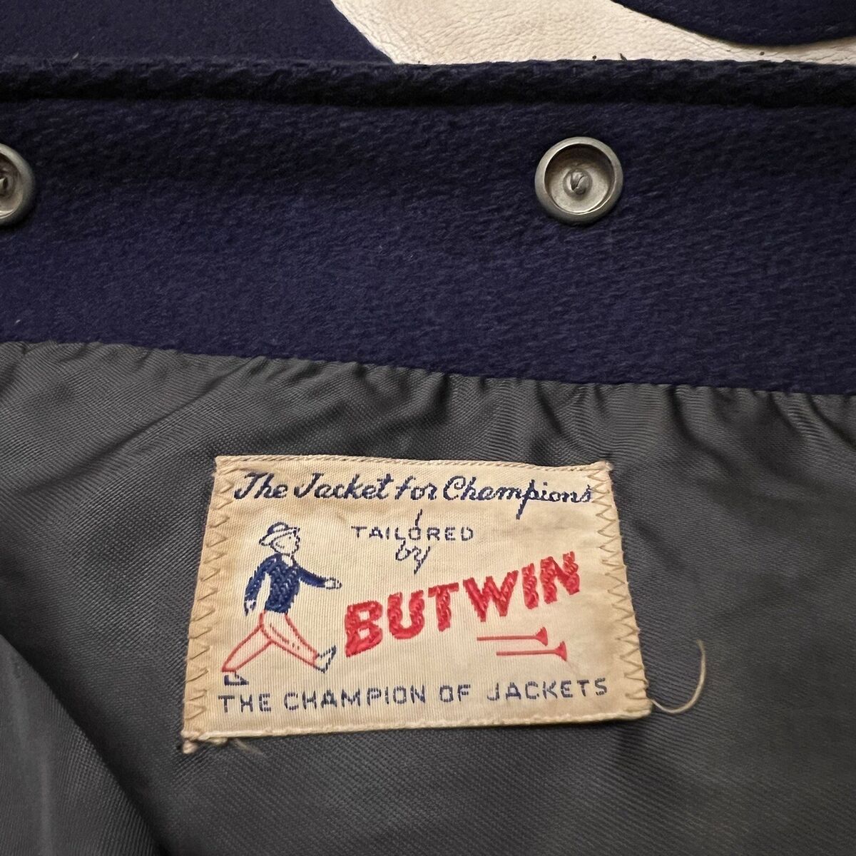 Vintage 60's Butwin MADE IN USA Wool + Leather Letterman Vintage 60's Butwin MADE IN USA Wool + Leather Letterman