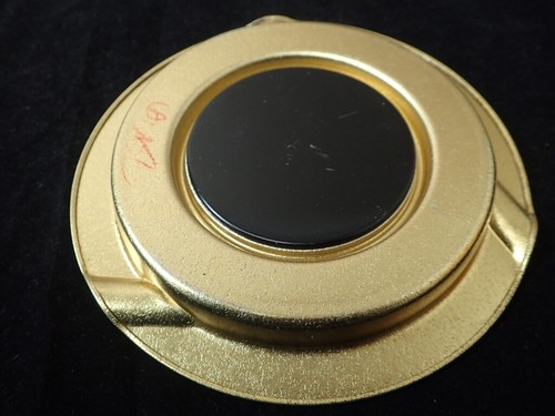 Posacenere vintage 3 dita industriale alluminio Missouri souvenir 6" - Foto 6 di 7