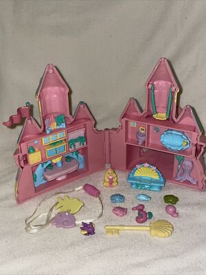 Trendmasters Star Castle Jewelry Salon Playset Castle W/ Key Unicorn Mermaid