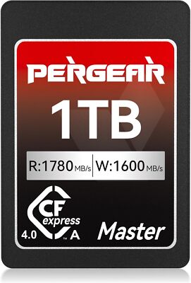 Open Box Pergear 1TB CFexpress 4.0 Type A Memory Card for Sony Camera ILME-FX3