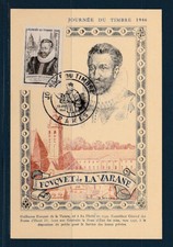 carte  1er jour   journée du timbre   75 Paris     1946