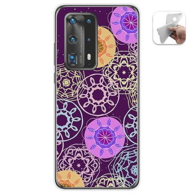 VQWQ Custodia per Huawei P40 Pro, Flip Cover a Portafoglio in Pelle PU Motivo Animale Slot per Schede Libro Cavalletto Supporto Wallet Case Cordino Chiusura Magnetica per Donna Maschio -[XC]-Stella