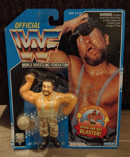 WWF WWE Hasbro Bushwhackers Luke Series 10 Moc Sea...