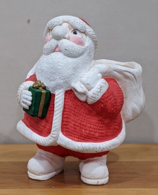 Bun Warmer Santa & Mrs Cla Ready to Paint Ceramic Bisque - Made in the A