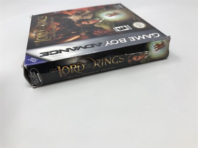 Jeu Game Boy Advance Lords Of The Rings - Très Bon état - Version EUR (Europe)