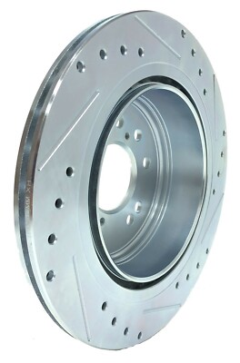 F&R BRAKENETIC Sport Drill Slot Brake Rotors 30mm Z32 300ZX